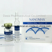 Blanchiment de la peau pour Beuaty 900mg Glutathion et vitamine C Injection